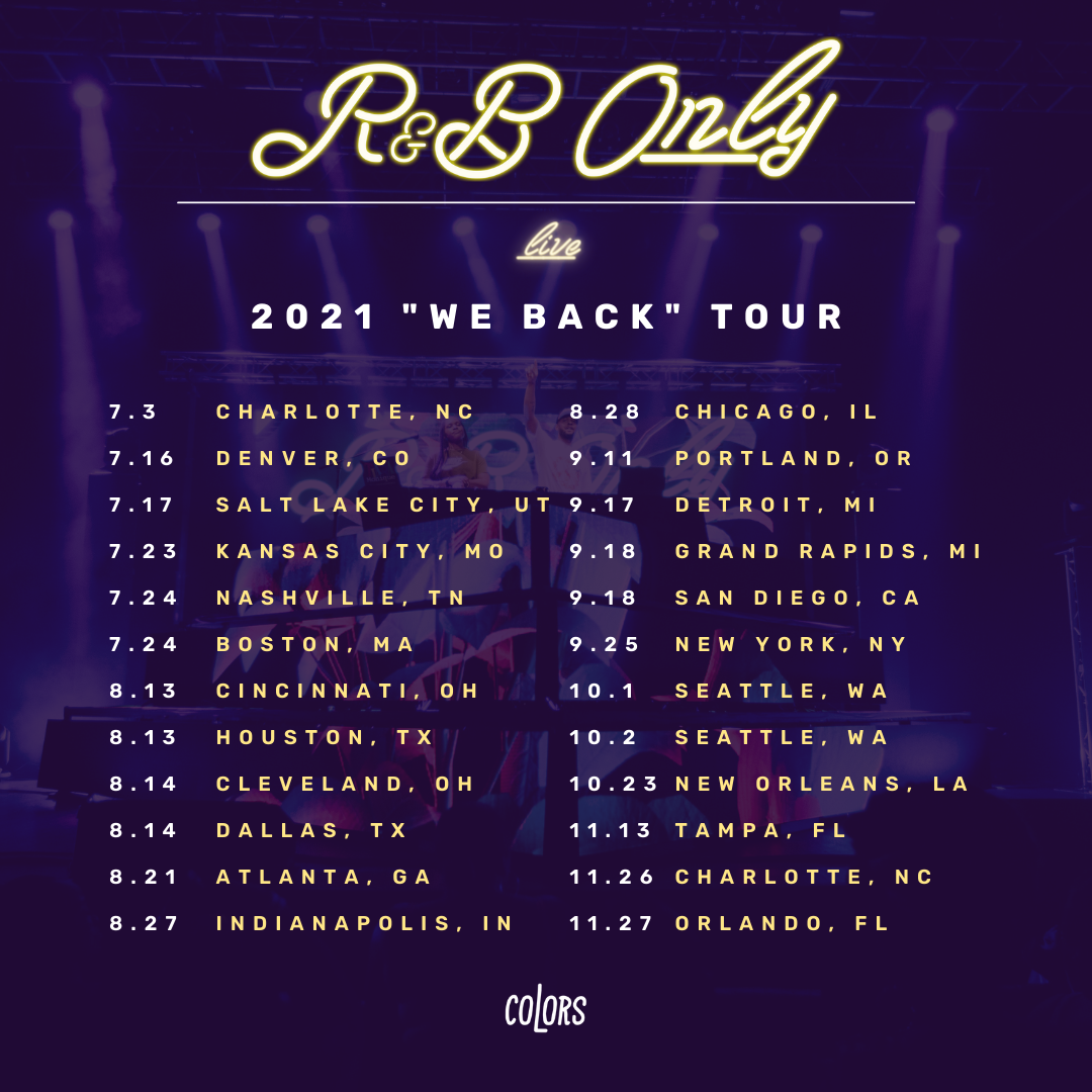 r&b only winter spring tour